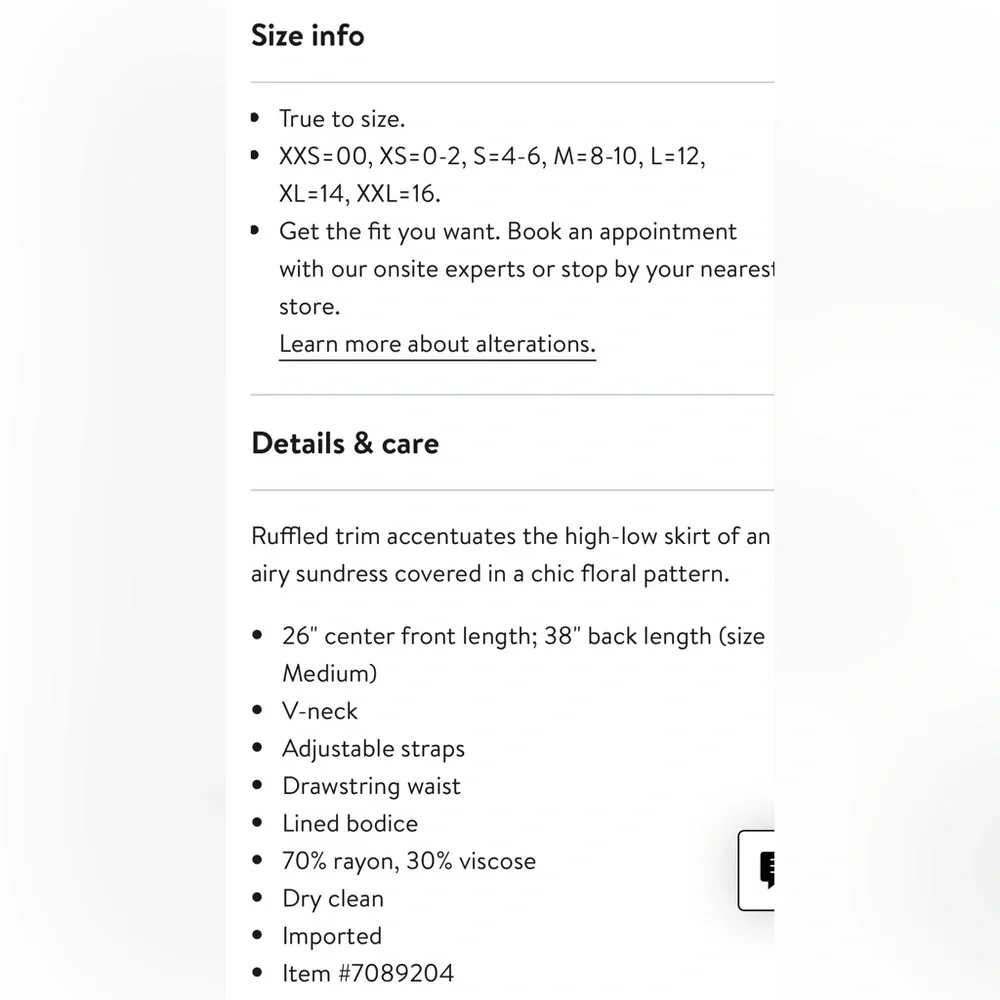 NWT Rails Frida High-Low Sundress - Picture 6 of 14